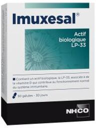 Imuxesal Système Immunitaire 30 Unités - Boîte 30 gélules