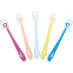 Set Cuilleres 1er Age Silicone 5uts