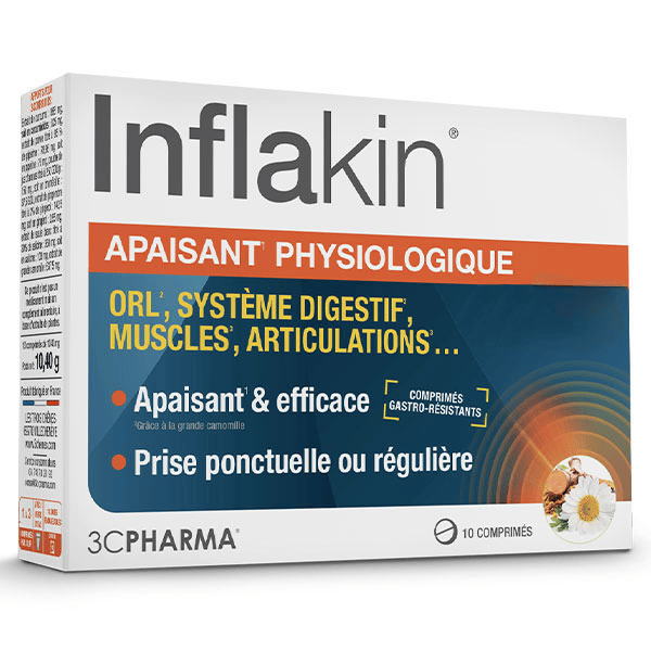 Inflakin 10 comprimés