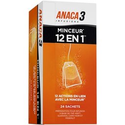 Infusion Minceur 12 en 1 24 Sticks