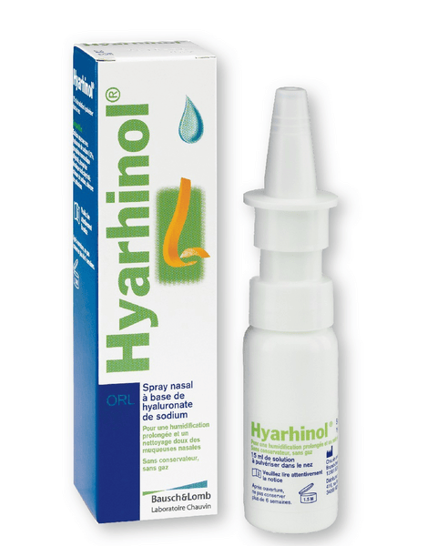 ORL Hyarhinol Spray Nasal Humidifiant et Nettoyant 15ml