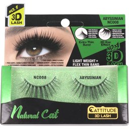 Natural Cat Cattitude 3D Lash Abyssinian 1 Paire