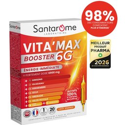 Vita'Max Booster 6G – Énergie Immédiate