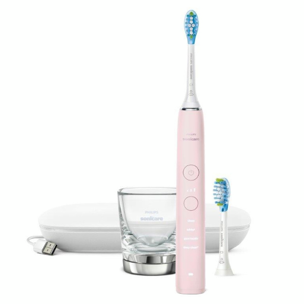Sonicare DiamondClean Rose Poudré Brosse à Dents Electrique Rechargeable HX9911/29