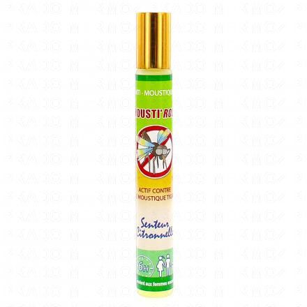 MOUSTI'KILL Roll-on anti-moustiques senteur citronnelle 10ml