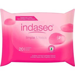 Indasec™ 20 lingettes onlay 20 pièces