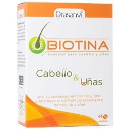 Biotine Cheveux, peau et ongles 45 Comp