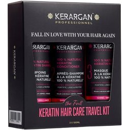 Kit de Voyage Ultra Réparateur à la Kératine 3x100ml