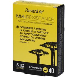 PreventLife Immurésistance avec Pulpe de Baobab
