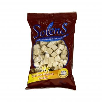 Gommes à la réglisse vanillée sachet de 100g