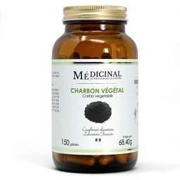 Charbon Végétal Bio 150 Gélules