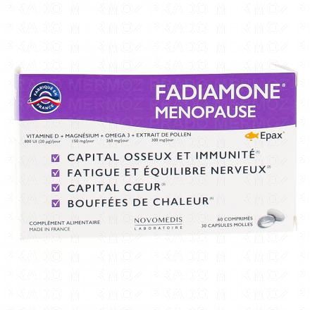 Ménopause 60 comprimés 30 capsules molles