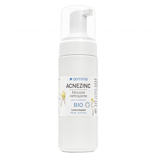 Acnezinc Mousse Nettoyante Bio 150ml