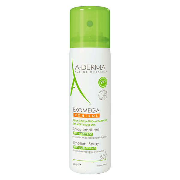 Exomega Control Spray Émollient Anti-Grattage 50ml