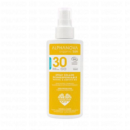 Organic Sun - Lait solaire bio SPF30 spray 125g