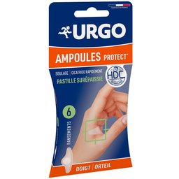 Ampoules Traitement Doigts & Orteils 6,1 x 2,5 cm