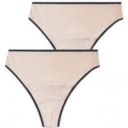 Jolie String Menstruelle Flux Modéré Taille L Nude 2uts