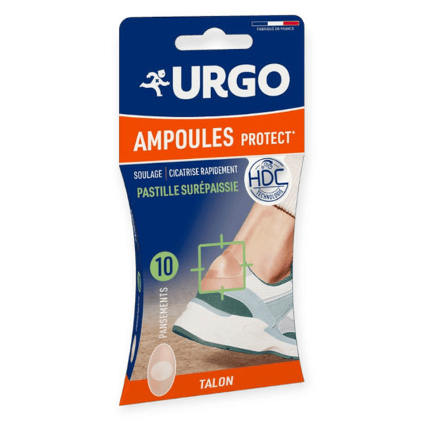 Ampoules Surépaissis Grand Format, 10 pansements