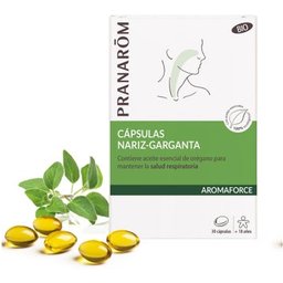 Pranarôm Aromaforce C psulas Nez - Gorge BIO 30 cps
