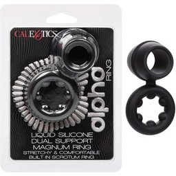 Alpha Dual Magnum Ring Black 1ut