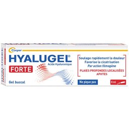 Hyalugel® - Gel buccal - Plaies profondes localisées - Lésions buccales sévères et douloureuses - Aphtes - Acide Hyaluronique