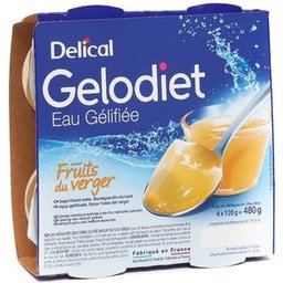 Gelodiet Eau gel Verg 4 X120