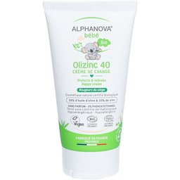Crème DE Change Bébé Certifiée BIO Olizinc 40 | Bébé