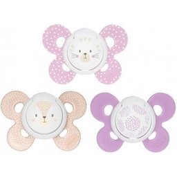 Silicone Apaisant Silicone Physio Confort Ni?a 6-16 M 2 U