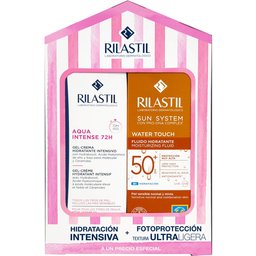 Pack Aqua Intense 72h Gel-Crème 40ml + Sun System Water Touch SPF50+ 50ml