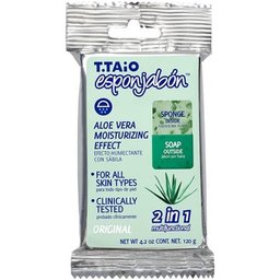 Éponge Savon 2 en 1 Aloe Vera 120g