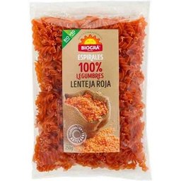 Espirales Lentejas Rojas Bio 250g