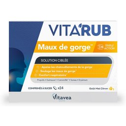 Vitavea Vita'Rub Maux de Gorge