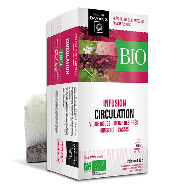 Infusion Bio Jambes Légères 20 sachets