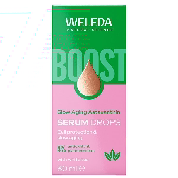 Slow Aging Astaxanthin Serum Drops - Weleda