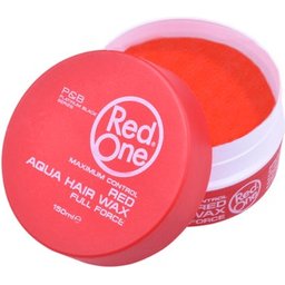 Full Force Aqua Hair Wax Red Gel 150ml