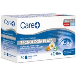 Toallitas oftálmicas Tecnología Plata 30 und