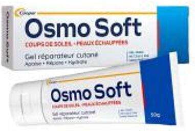 Osmo Soft Gel Réparateur Cutané Coups de Soleil et Peaux Échauffées 50 g - Tube 50 g