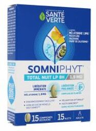 Somniphyt Total Nuit Lp 1,9 mg Cps 15U - Boîte 15 Comprimés