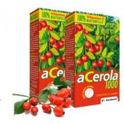 Acerola 1000 30 Comprimés Lot De 2