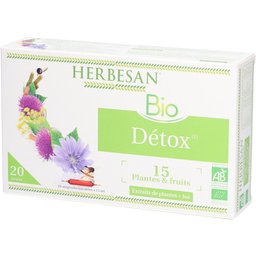 Bio Dépuratives Détox 15 Plantes et Fruits
