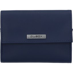 Pilbox Liberty Rouge/Marine - Pilulier hebdomadaire - 4 compartiments par jour - sécurité nuit