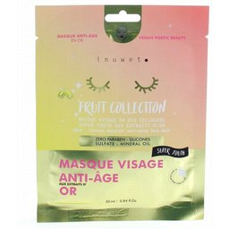 Masque Visage Anti Âge Or 30ml