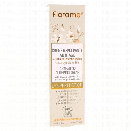 Lys perfection - Crème repulpante anti-age bio 40ml