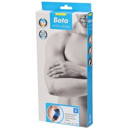 Ortho Elbow 820 + Silicone + Velcro Noir Taille 6