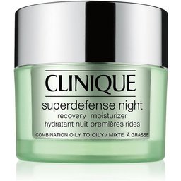 Superdefense™ Night Hydratant Nuit Premières Rides - Crème de Nuit Hydratante & Anti-Âge - Peaux Mixtes à Grasses