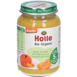 Purée bio citrouille avec riz dès 5 mois