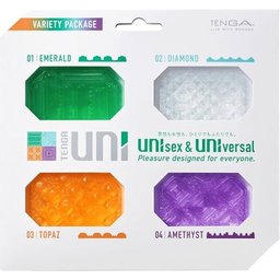Uni Variety Masturbateur Dé à Coudre Pack 4uts