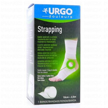 Douleurs Strapping Bande Adhésive Élastique 10cm x 2,5m