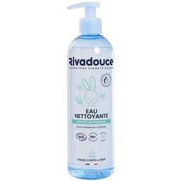 Rivadouce Eau nettoyante certifiée bio - Flacon pompe 500ml