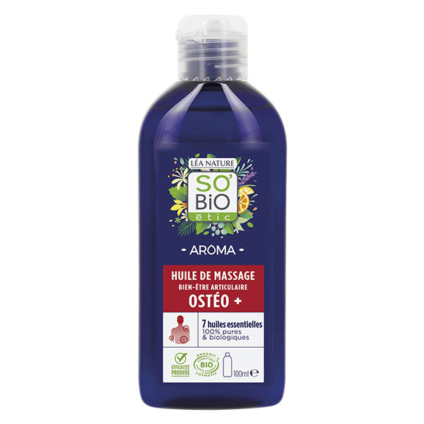 So'Bio Étic Aroma Huile de Massage Ostéo+ Bio 100ml